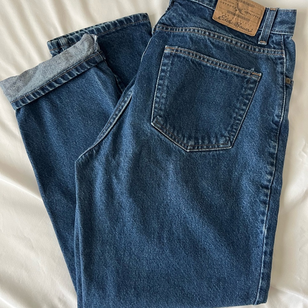 Vintage Eddie Bauer Women’s Blue Jeans